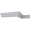 Ekena Millwork 4 3/4"H x 3 3/8"P x 5 7/8"F x 94 1/2"L Nestor Crown Moulding MLD05X03X06NS - alternate 5